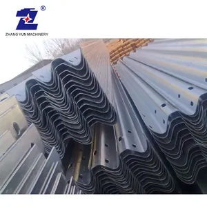 Highway Guardrail Machine Manufacture High Speed Great Building Material Customized Traffic Barrier Highway Guardrail Rolling Machine With Long Life