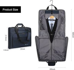Échantillon gratuit de sacs de voyage pour vêtements suspendus, sacs de voyage imperméables pour robes, sacs de voyage pour costumes - Product Image 3
