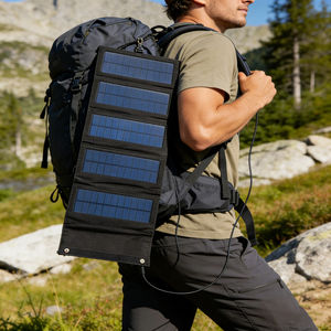 Panel Solar Portátil Plegable de 50W para Emergencias y Desastres, 20% de Eficiencia, 1 Puerto USB, Camuflaje, para Acampar, Cortes de Energía, Supervivencia en la Guerra - Product Image 4