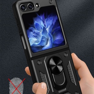 Funda Protectora de TPU para PC con Soporte de Anillo para Samsung Galaxy Z Flip 6 5 4 3 - Product Image 5