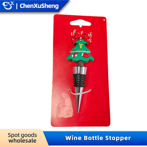 Christmas Tree Wine <b>Stopper</b> Metal Sealing <b>Bottle</b> <b>Stopper</b> For Red Wine Christmas Decorative - Product Image 4