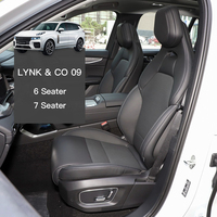 Fait sur mesure pour housse de siège de voiture pour 5 sièges luxe en cuir Nappa de haute qualité Original sur mesure pour 2021-2024 Lynk & Co 09 EM-P