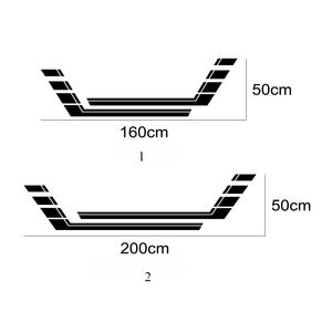 Para Jeep Wrangler JK JL CJ <span class=keywords><strong>RUBICON</strong></span> 4x4 2 uds pegatinas de puerta lateral de coche estilo película de vinilo calcomanías decoración Tuning Auto Accesorios - Product Image 4