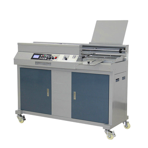 Machine de <span class=keywords><strong>reliure</strong></span> automatique à colle, machine de <span class=keywords><strong>reliure</strong></span> parfaite <span class=keywords><strong>pour</strong></span> livres, relieuse à colle thermofusible <span class=keywords><strong>pour</strong></span> carnets et magazines imprimés - Product Image 2