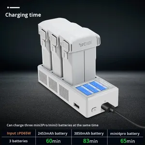 Chargeur USB PD à trois voies flambant neuf pour <span class=keywords><strong>Mini3</strong></span>/3 <span class=keywords><strong>Pro</strong></span>/4 <span class=keywords><strong>Pro</strong></span> - Product Image 2