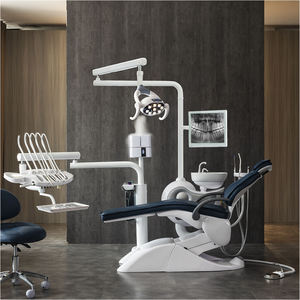 Kursi Gigi Odontalgia Mewah untuk Tangan Kiri dengan Harga Pabrik Terbaik Sistem Disinfeksi Lengkap Peralatan <span class=keywords><strong>Unit</strong></span> Kursi Gigi - Product Image 1