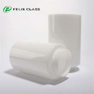 Cúpula de Vidrio Blanco Ópalo Hecha a Mano, Tamaño Personalizado, Forma Cilíndrica, Pantalla de Vidrio con Rosca OEM para Lámpara de Araña o Colgante - Product Image 6