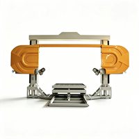 Machine de découpe de pierre CNC à fil diamanté à portique pour charges lourdes, pour le traitement de blocs de monuments