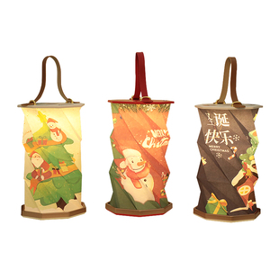 Sản Xuất Giáng Sinh Niềm Vui Chất Lượng Cao Rotatifs Thủ Công Tùy Chỉnh Chụp Đèn Thấp Moq Xoay Đèn Hoàn Hảo Món Quà Kỳ Nghỉ LED Spotlight - Product Image 1