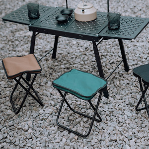 Outdoor Folding <b>Stool</b> <b>Portable</b> Ultra-light Travel Train Seatless Hand-held Small Fishing <b>Stool</b> Collapsible Camping Chair Mail - Product Image 1