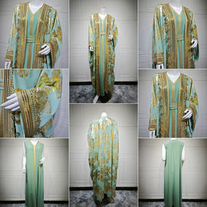 473 di lusso Custom <span class=keywords><strong>Aya</strong></span> turchia abbigliamento islamico donna <span class=keywords><strong>2</strong></span> pezzi <span class=keywords><strong>Aya</strong></span> set Cardigan <span class=keywords><strong>Aya</strong></span> donna abito musulmano - Product Image 6