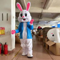 Mascotte personnalisée Shengchi pour adultes et familles, unisexe, en mousse EVA légère et pelucheuse, pour carnaval, fêtes, festival du printemps, Pâques, lapin de Pâques, OEM