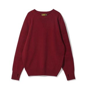 [โอการ์ป] [ผลิตภัณฑ์เกาหลี] เสื้อถักทวีดแขนยาวสำหรับผู้ชาย สีแดง ไซส์ 1-2 มีสินค้าในสต็อก - Product Image 1