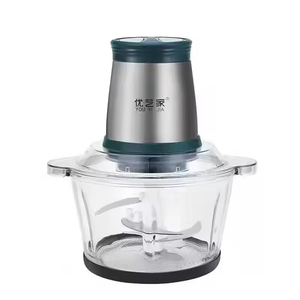 Procesador de Alimentos, Picadora de Carne y Verduras, Molinillos Eléctricos <span class=keywords><strong>Mini</strong></span> de Acero Inoxidable de 2L 3L para Cocina Casera - Product Image 4