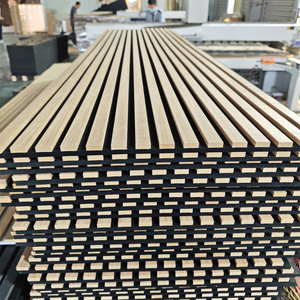 Panel Acústico de MDF PET con Chapa de Madera y Listones de Iluminación 2x4 Ecológico 2026 para Hogar Moderno - ¡Compra Económica! - Product Image 4