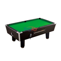 Table de billard à monnayeur populaire et à prix abordable, disponible en tailles 7 et 8 pieds