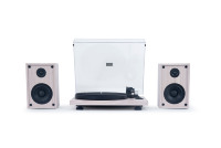Tourne-disque Bluetooth HP-H004 avec système de 4 haut-parleurs détachables (30W X2 + 10WX2) Tourne-disque audio de référence