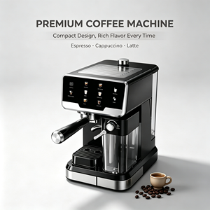 Machine à expresso silencieuse en acier inoxydable personnalisable pour café froid, usage domestique et bureau, OEM ODM, <span class=keywords><strong>cafetière</strong></span> à latte à une touche - Product Image 2