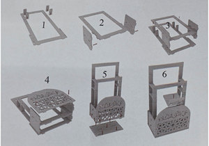 Vente directe d'usine de décorations musulmanes populaires, supports en bois pour <span class=keywords><strong>Coran</strong></span> et tapis de prière, et supports de prière en bois personnalisables - Product Image 3