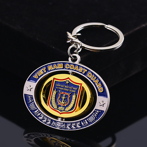 Llaveros de Metal giratorio para chica, llavero redondo con nombre de recuerdo, personalizado de aleación de Zinc, esmalte suave para regalos, <span class=keywords><strong>2022</strong></span> - Product Image 6