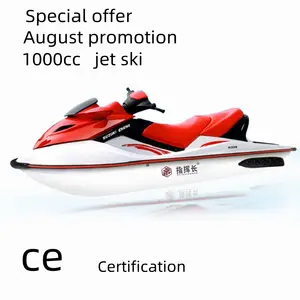 Barco de água adulto aprovado do ce, china jet ski 1000cc 2 pessoas motoqueiro esportes aquáticos