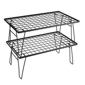 Mesa plegable multiusos <span class=keywords><strong>para</strong></span> acampada, <span class=keywords><strong>rejilla</strong></span> de drenaje <span class=keywords><strong>para</strong></span> acampada, barbacoa, portátil - Product Image 1