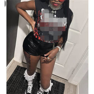 Pronto per la spedizione S-XL maglietta stampata <span class=keywords><strong>senza</strong></span> <span class=keywords><strong>maniche</strong></span> da <span class=keywords><strong>donna</strong></span> Boutique di moda estiva 2025 - Product Image 1