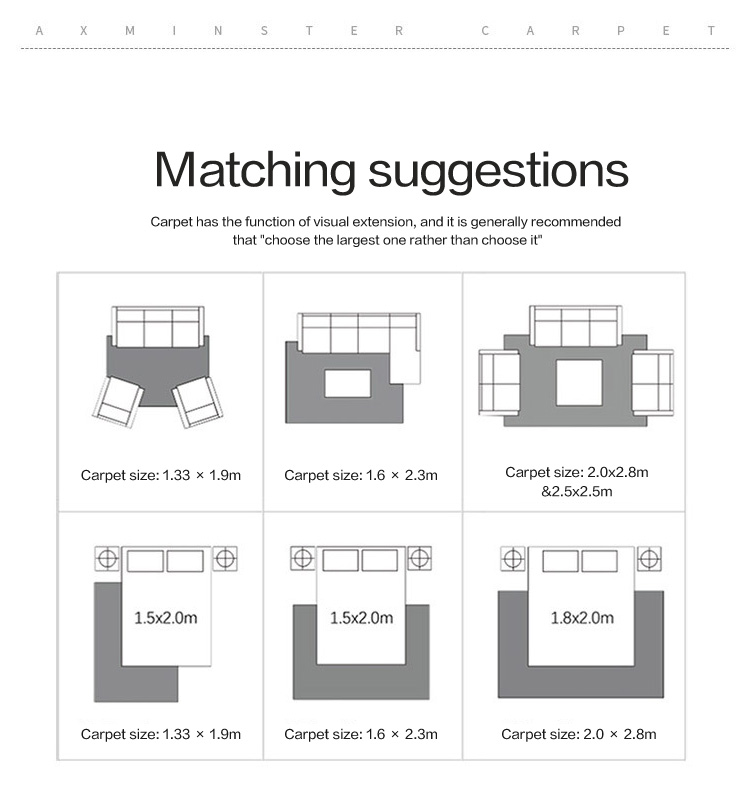 2021 New Modern Design High Quality Living Room Carpet