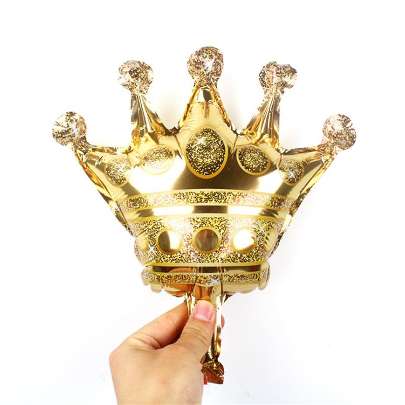 Lixsun фольгированные воздушные шары с короной под заказ, фольгированные гелиевые золотые воздушные шары с короной на день рождения, свадьбу, Хэллоуин, Рождество, украшения для вечеринки