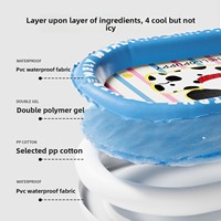 Nouveau Tapis Rafraîchissant Universel pour Animaux de Compagnie Quatre Saisons, Nid pour Chat Lavable en Hydrogel, Coussin de Sommeil Anti-Chaleur Estivale pour Petits Animaux