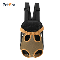 Sac de transport pour animaux de compagnie Petora, petit sac à bandoulière pour chien et chat, sac à main, pochette, sac de randonnée, sac de transport frontal portable pour animaux de compagnie, pour une utilisation mains libres