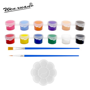 12 Farbe 3ml Acrylfarbe DIY Farbset Beliebte Farbsets für Kinder Kunstwerk Malerei - Product Image 3
