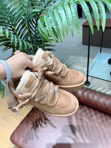 Botas Unisex de Invierno Transpirables con Parte Superior de Tela de Algodón, Forro de Algodón, Entresuela de Felpa, Puntera de Goma y Suela de Goma - Product Image 3