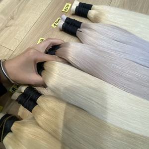 Nouvelle Arrivée Cheveux Humains Remy de Haute Qualité à Cuticules Alignées en Vrac 100% Non Traités Cheveux Humains Européens pour Tressage en Salon - Product Image 6