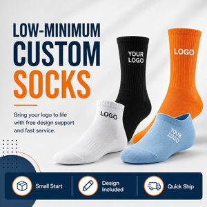 Chaussettes de sport pour hommes en gros, logo personnalisé, coton respirant, course à pied, cyclisme, marathon, basketball, coussin épais, maintien de la cheville - Product Image 4
