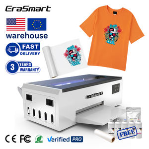 Offre Spéciale Erasmart <span class=keywords><strong>Petit</strong></span> 1390 I3200 A3 DTF Logo Vêtements Textile T-shirt Machine d'impression Impresora DTF imprimante - Product Image 1