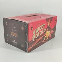 Conteneur d'emballage OEM pour légumes-racines agricoles, type caisse creuse, pour patates douces et sushis, recyclable, empilable et réutilisable