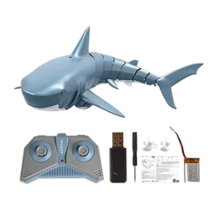 Jouet requin télécommandé 2,4 GHz le plus vendu, échelle 1:18, haute simulation, étanche, vitesse <span class=keywords><strong>RC</strong></span> - Product Image 1