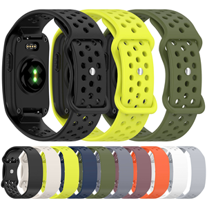 Correas de Reloj de Silicona Perforadas al por Mayor OEM, Correas Deportivas de Repuesto, Accesorios para Relojes Garmin Cirqa - Product Image 2