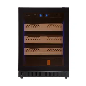 600 Charuto Humidor charutos 24 Polegadas de Largura Vertical LEVOU Luz Refrigerador Frigorífico