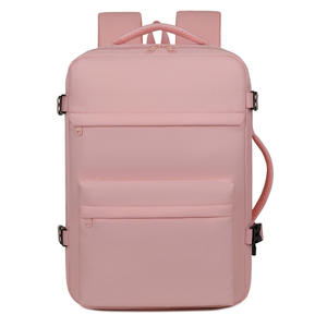 Mochila de Viaje de Negocios Personalizada para Hombre 2025, Doble Cierre Multifuncional, Forro de Poliéster, Mochila para Computadora - Product Image 1