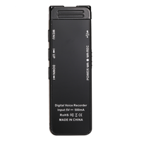Enregistreur vocal numérique à répétition AB de 128 Go avec écran LCD, enregistreur audio de 60 heures avec haut-parleur