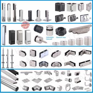 <span class=keywords><strong>Autran</strong></span> Moderno Negro Mate Ajustable de Montaje Lateral Acero Inoxidable 2205 Mini Poste Inteligente para Barandales de Vidrio de Patio - Product Image 5