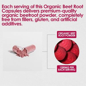 OEM/ODM Private Label Wild Beet Root Seed Capsules Herbal Extract Supplement Good for Health - Product Image 5