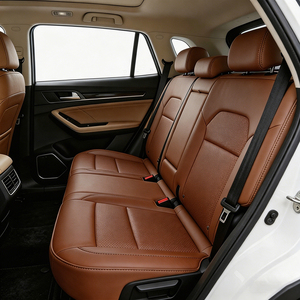 Fundas de Asiento de Coche de Cuero Ecológico Hechas a Medida para 5 Plazas, Juego Completo de Lujo y Duraderas para <span class=keywords><strong>Prado</strong></span> para X6 OEM/ODM - Product Image 4