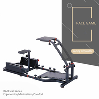 Vente flash : simulateur de jeux, machine de course intérieure, support de volant de jeu pour G923 G920 G29 G27 G25 T300RS T300GT TGT TMX