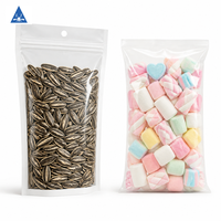 Sachets transparents personnalisés imprimés pour bonbons, guimauves et snacks, scellables à chaud, de qualité alimentaire