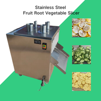 Multifunctionele groentesnijmachine, commerciële groentesnijder, fruitsnijder voor bananenchips, plantainchipsmachine