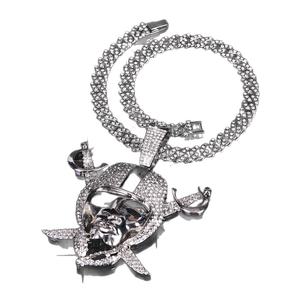 סיטוני nfl גדול הסיטונאי nfl las vegas rinestone גדול סיטוני nfl las vegas riders תליון אלופי ענק סיטונאי גדול סיטוני nfl las vegas riders תליון אלופים שרשראות היפ הופ בסגנון הופ - Product Image 5