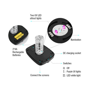 Aosion – lampe solaire anti-moustiques, piège à insectes électrique, nouvel arrivage - Product Image 4